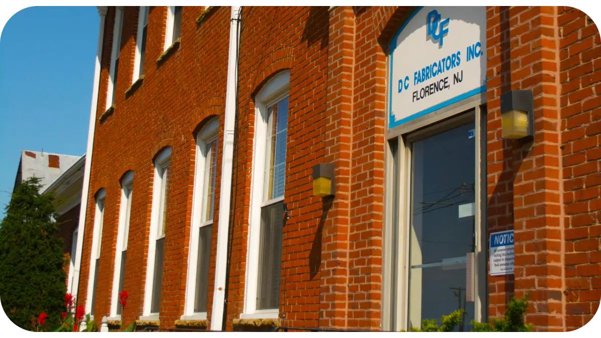 DC Fabricators headquarters in Florence, New Jersey